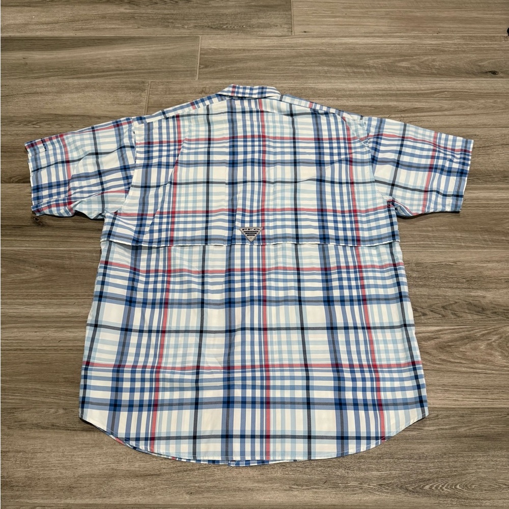Columbia PFG Super Bahama Short Sleeve Button Down